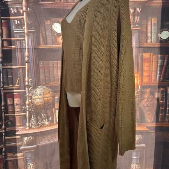 NWT Frye Crochet Cardigan & Tank Top Set - Size Large - Picture 5 of 9